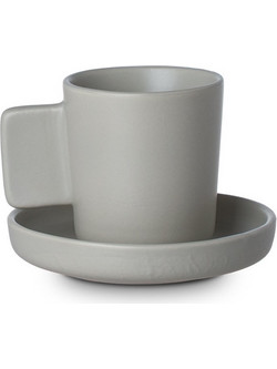 Estia Fine Grind New Bone Φλιτζάνι Espresso Πορσελάνης Μπεζ 90ml 07-35518