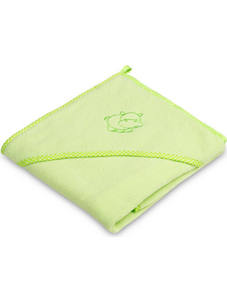 Sensillo Hippo Βρεφικό Μπουρνούζι Κάπα Lime 80x80cm