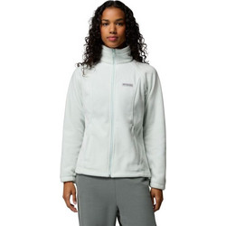 Columbia Benton Springs Γυναικεία Ζακέτα Fleece Κοντή με Φερμουάρ Πράσινο Mint WL6439-309
