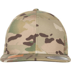 Flexfit Καπέλο Jockey Snapback Υφασμάτινο Μπεζ 6089MC-01394