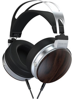 Vulkkano HC20 Ενσύρματα Ακουστικά Studio Over Ear Μαύρα Ασημί
