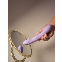Svakom Selena Δονητής G-Spot για Ζευγάρια με App Control 21cm Μωβ