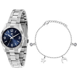 Chronostar Γυναικείο Ρολόι με Ασημί Μεταλλικό Μπρασελέ R3853241528