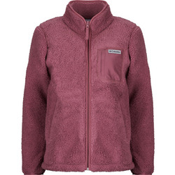 Columbia West Bend II Γυναικεία Ζακέτα Fleece Μακριά με Φερμουάρ Ροζ 2099271-552
