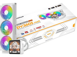Darkflash DV360S Max White Υδρόψυξη CPU 120mm ARGB για Socket AM4 / 1200 / 1700 / AM5 / 1851 / 115x