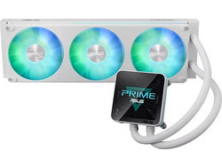 Asus Prime SLC II 360 LCD White Υδρόψυξη CPU 120mm ARGB για Socket AM4 / 1700 / AM5 / 1851