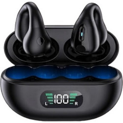 YYK-Q80 Ακουστικά Bluetooth Open Ear Black