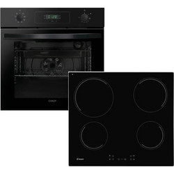 Candy Φούρνος Ηλεκτρικός Άνω Πάγκου 70lt 59.5cm FIDCPN615L με Κεραμικές Εστίες CH64CCB