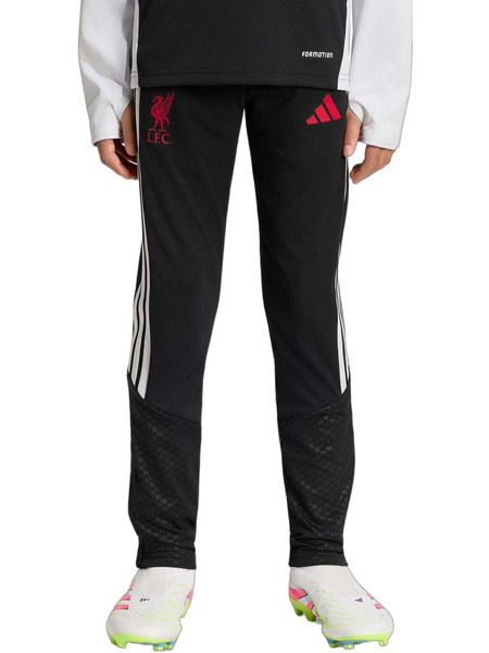 Adidas Liverpool Παιδικό Παντελόνι Φόρμας Μαύρο Κόκκινο KB5744