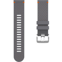 Polar WB LTHR Λουράκι Δερμάτινο Grey / Orange (Universal 22mm)