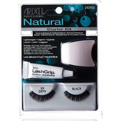 Ardell Natural 101 Kit Βλεφαρίδες Ενιαίες Σετ με Κόλλα 2τμχ C60629