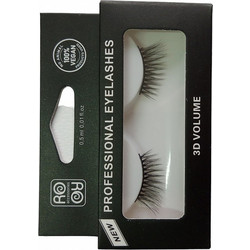 RO Accessories EY185 Βλεφαρίδες Μισές Σετ με Κόλλα 2τμχ C157284