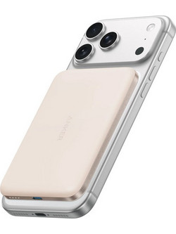 Anker Nano Qi2 Wireless Magsafe Power Bank 5000mAh Beige