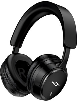 KLGO B19 Ασύρματα Bluetooth Ακουστικά Over Ear Μαύρα