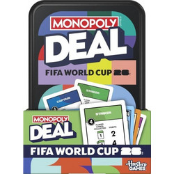 Hasbro Monopoly Deal Fifa World Cup 2026 Επιτραπέζιο Παιχνίδι 8+ Ετών για 2-5 Παίκτες