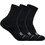 Hoka Ανδρικές Κάλτσες Κοντές με Σχέδια Μαύρες 3Pack 1173952-BBBLC