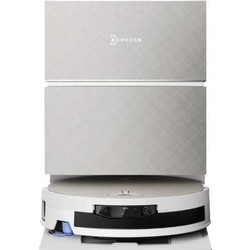 Ecovacs DEEBOTX12PROOMNI Σκούπα Ρομπότ για Σκούπισμα & Σφουγγάρισμα με Χαρτογράφηση και Wi-Fi White