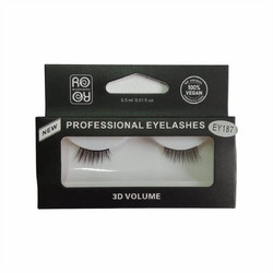 RO Accessories EY187 Βλεφαρίδες Μισές Σετ με Κόλλα 2τμχ C157285