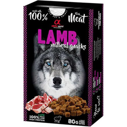 Alpha Spirit Natural Snacks with Lamb 80gr