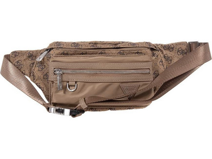 Guess Berlin Ανδρικό Τσαντάκι Μέσης Μπεζ HMBENPP6156-BBO