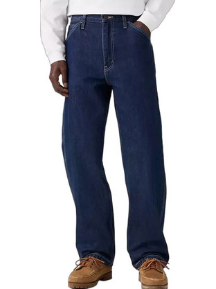 Levi's 568 Ανδρικό Τζιν Παντελόνι Loose Εφαρμογή Navy Μπλε 55849-0080