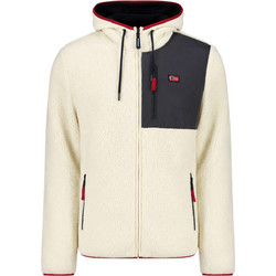 Norway Ανδρική Ζακέτα Fleece με Κουκούλα και Φερμουάρ Μπεζ 869509