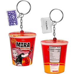 Cinereplicas KPOP Demon Hunters Mira Spice Queen Noodles Μπρελόκ