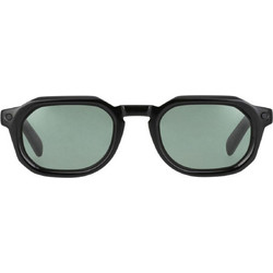 Carven CH1037S NO61 Ανδρικά Γυαλιά Ηλίου Τετράγωνα Κοκάλινα Μαύρα με Πράσινο Φακό