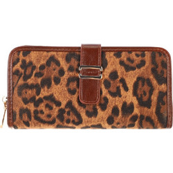 Bag to Bag Μεγάλο Γυναικείο Πορτοφόλι με Clip & Φερμουάρ Rusted YC-03126