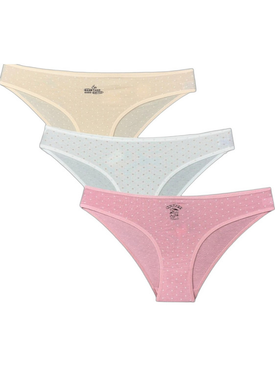 Berrak Βαμβακερά Γυναικεία Slip 3Pack BRK11943-92