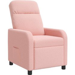 vidaXL Πολυθρόνα Relax Ανακλινόμενη Ροζ 42034935