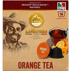 La Natura Lifestyle Κάψουλες Τσάι Orange Συμβατές με Μηχανή Dolce Gusto 16τμχ