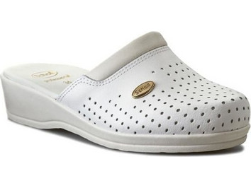 Scholl Professional Clog Back Guard Σαμπό Λευκό 4001257
