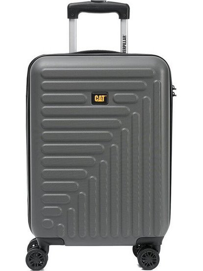 CAT Rockford 84683-67150 Βαλίτσα Καμπίνας 55x26.5x23cm με 4 Ρόδες Γκρι