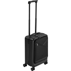 Rivacase Clark Eco 8181 Βαλίτσα Καμπίνας 55x36x22cm με 4 Ρόδες Μαύρη
