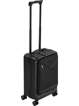 Rivacase Clark Eco 8181 Βαλίτσα Καμπίνας 55x36x22cm με 4 Ρόδες Μαύρη