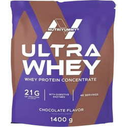 NutriYummy Ultra Whey Chocolate Πρωτεΐνη Ορού Γάλακτος Γράμμωσης 1.4kg