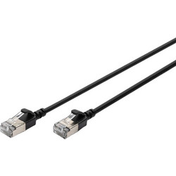 Digitus F/FTP Cat.6a Καλώδιο Δικτύου Ethernet 5m Black 10τμχ DK-1632-A-050S-BL-10