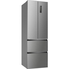Bomann KG7354IX Ψυγείο Ντουλάπα 400lt Full No Frost Υ190.8xΠ60xΒ63.8cm Inox