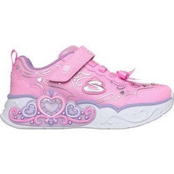 Skechers Παιδικά Sneakers με Φωτάκια Ροζ 303732L-CPNK