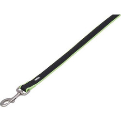 Nobby Mesh Preno Λουρί Σκύλου 1.2m x 15mm Μαύρο Κίτρινο