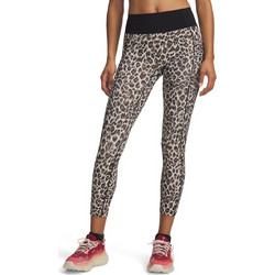 Under Armour Γυναικείο Κολάν 7/8 Ψηλόμεσο Καφέ 6016493-110