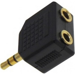 Lancom 01.098.0098 Αντάπτορας Ήχου 3.5mm Male to 2x 3.5mm Female