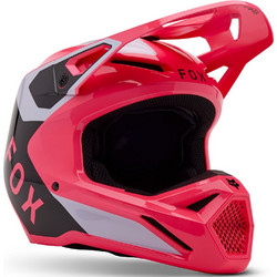 Fox Racing Yth V1 Lean Pink Κράνος Μηχανής Motocross