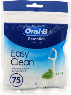 Oral-B Easy Clean Οδοντικό Νήμα με Λαβή & Γεύση 75τμχ