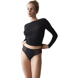 Triumph Pretty Γυναικείο Brazil με Δαντέλα Μαύρο 10229171-0004