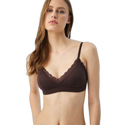 Minerva Bralette χωρίς Μπανέλα Σοκολατί 90-8152B-254
