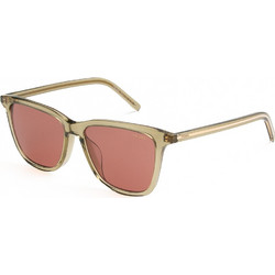 Prada PRD18SD 27O80W Ανδρικά Γυαλιά Ηλίου Τετράγωνα Κοκάλινα Καφέ με Ροζ Φακό