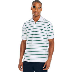 Nautica Ανδρική Μπλούζα Polo Κοντομάνικη Λευκή 3NCK38108