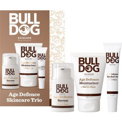 Bulldog Age Defence Serum 50ml + Cream 100ml + Eye Cream 15ml